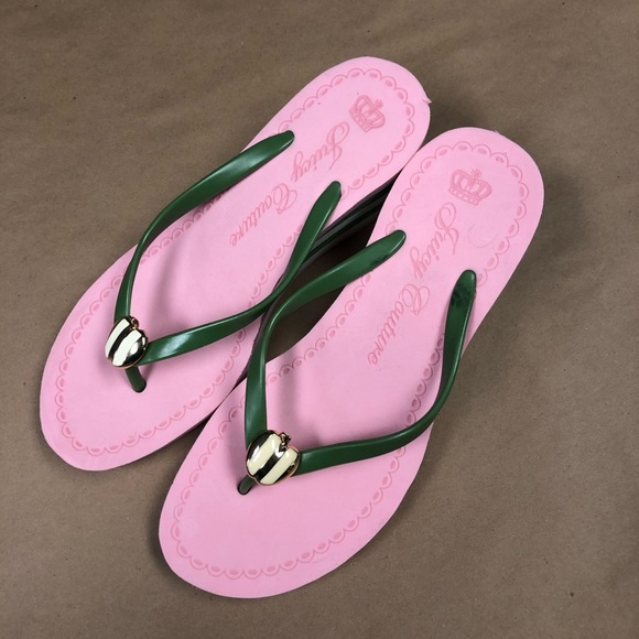 juicy couture flip flops